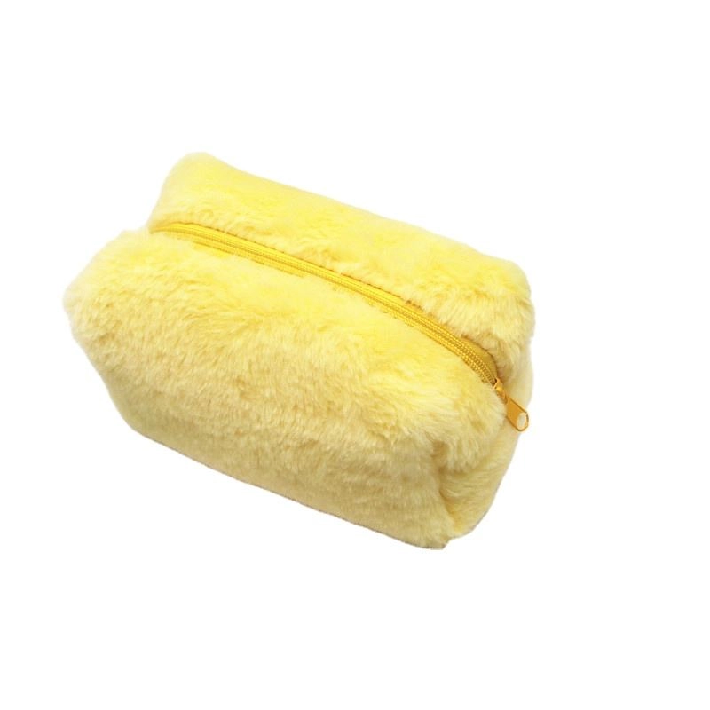 지퍼 대형 솔리드 컬러 여행 세면 용품 가방