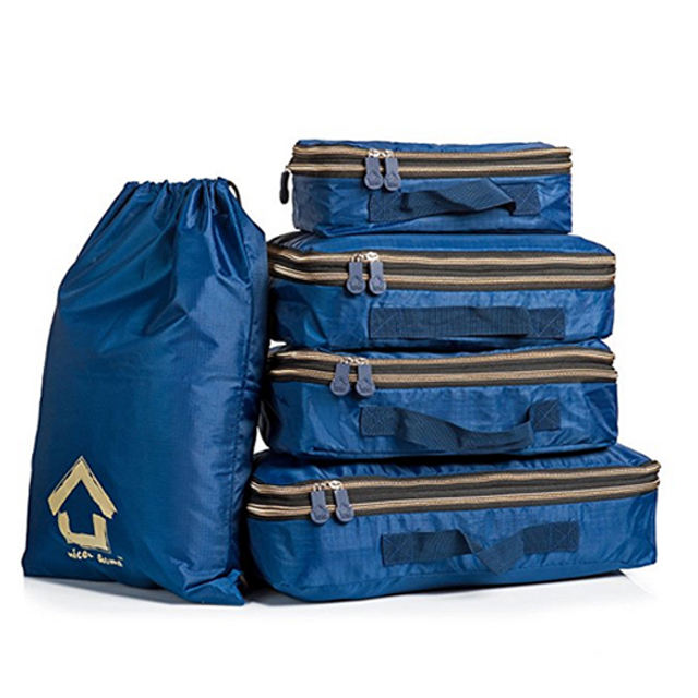 방수 여행용 패킹 큐브 6개 세트 가방, 수하물 액세서리, 여행 가방 및 배낭 여행용