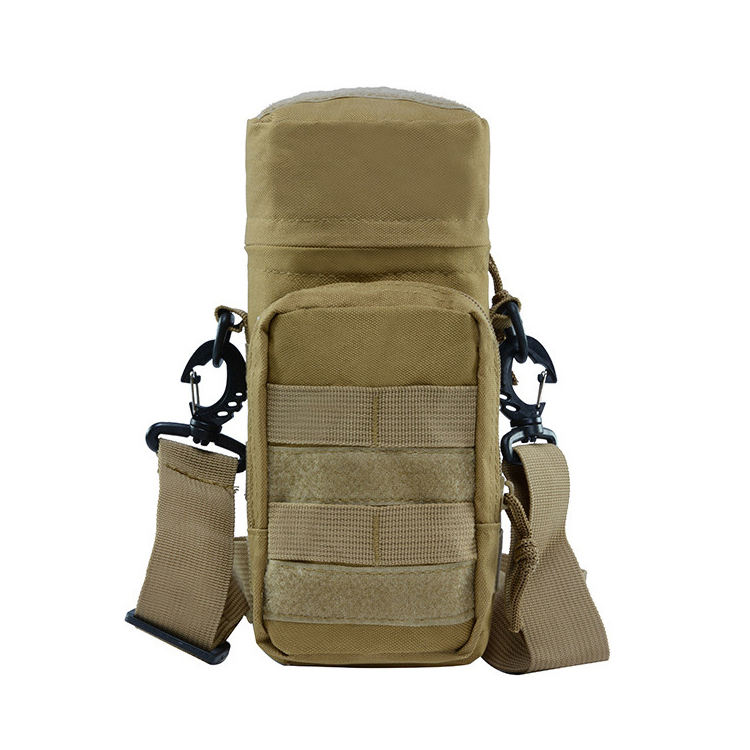 조정 가능한 스트랩과  물병 홀더 크로스 물병 버킷 가방