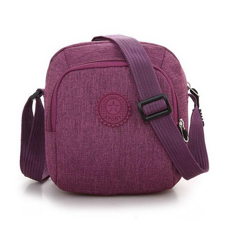 고품질 방수 친환경 rpet 망  숙녀 슬링 crossbody 어깨 가방 