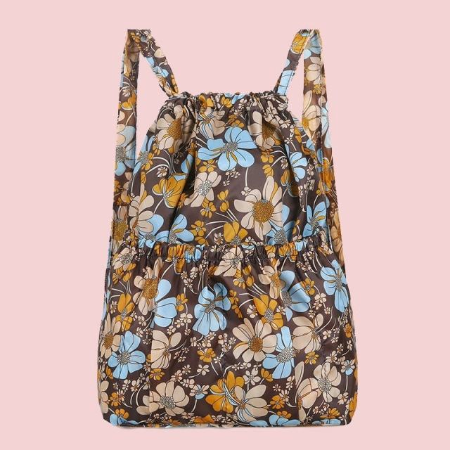 여성을 고품질 방수 졸라매는 끈 배낭 가방 체육관 가방