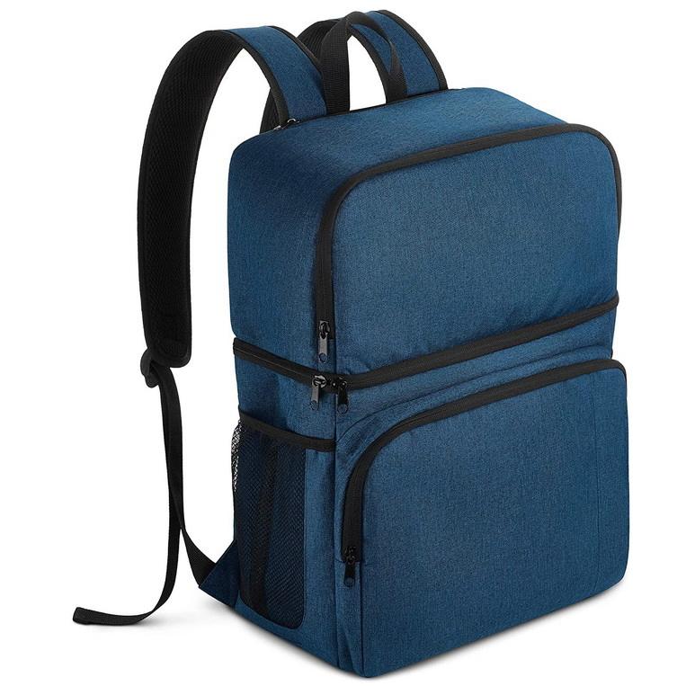 누수 방지 백팩 쿨러 절연 방수 이중층 디자인 점심 가방 피크닉