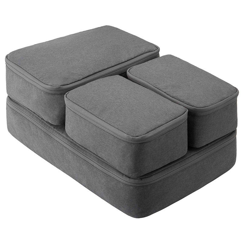 고품질 맞춤형 내구성 수하물  4 세트 여행 포장 큐브 