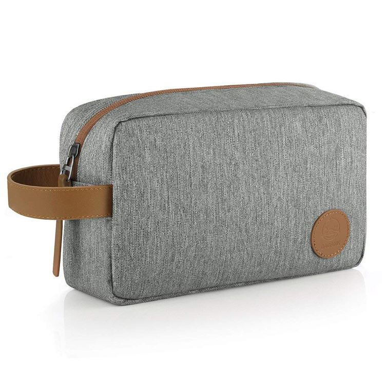 남자와 여자를 위한 메이크업 부대를 여행하는 휴대용 작은 세면용품 조직자