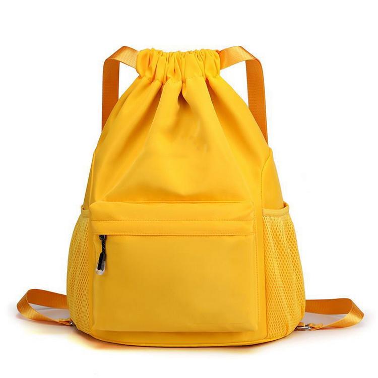 방수 경량  나일론 졸라매는 끈 체육관 배낭 쇼핑백