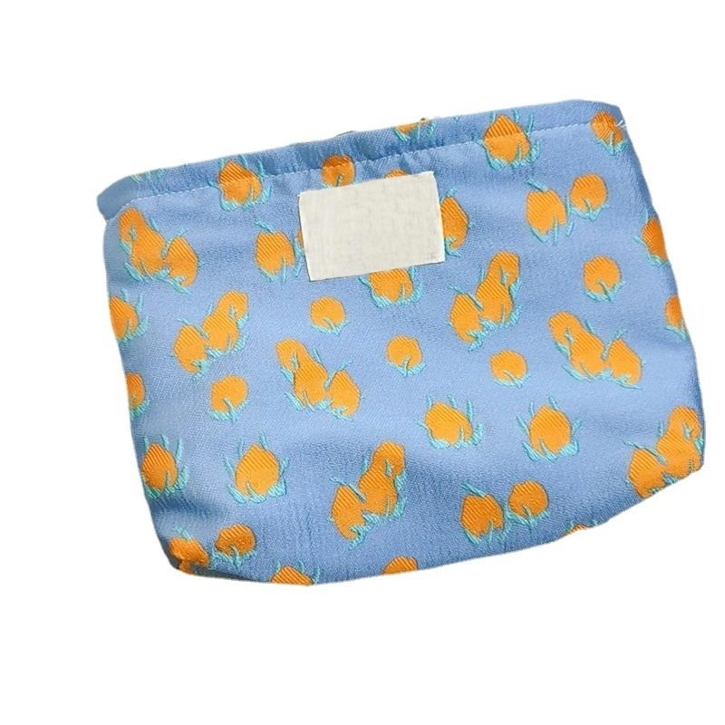 패턴 빈티지 여행 화장품 가방 