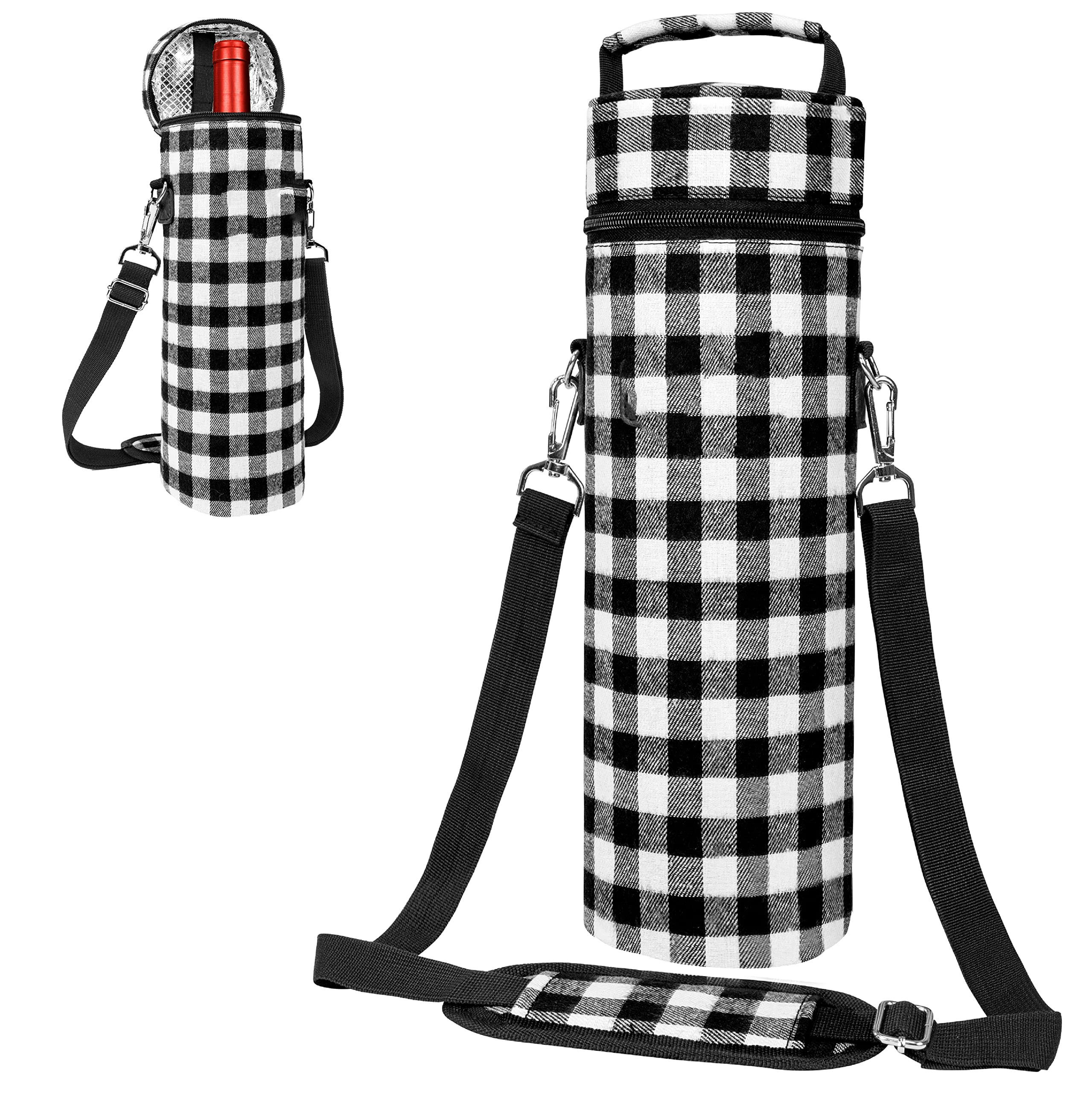 프로모션 단일 병 와인 절연 패딩 열 와인 캐리어 가방 한 병