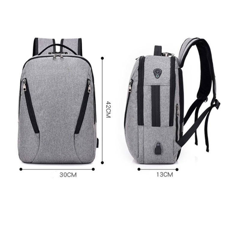 Usb 위탁 항구를 가진 물 저항하는 똑똑한 스포츠 책가방/비밀번호 자물쇠로