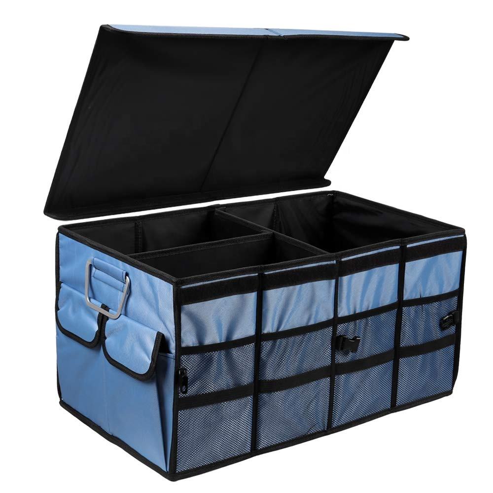 대용량 접는 멀티 컴 파트먼트 피크닉  자동차 트렁크 스토리지 