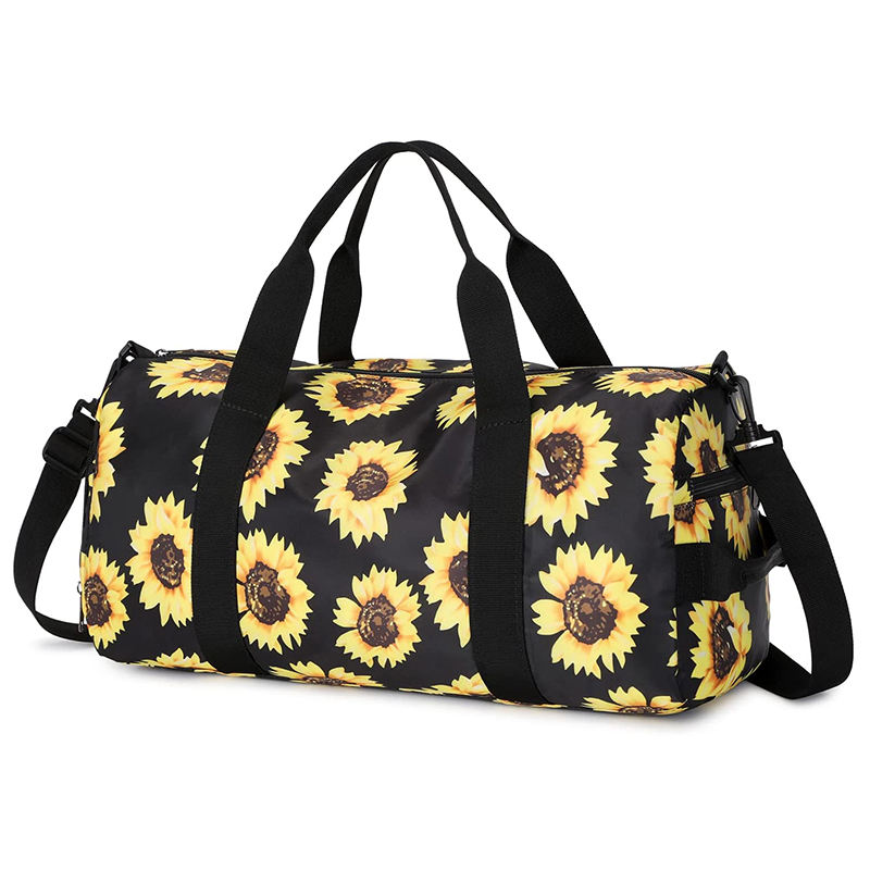 신발 칸막이가있는 맞춤형 스포츠  체육관 어깨 경량 여행용 백 