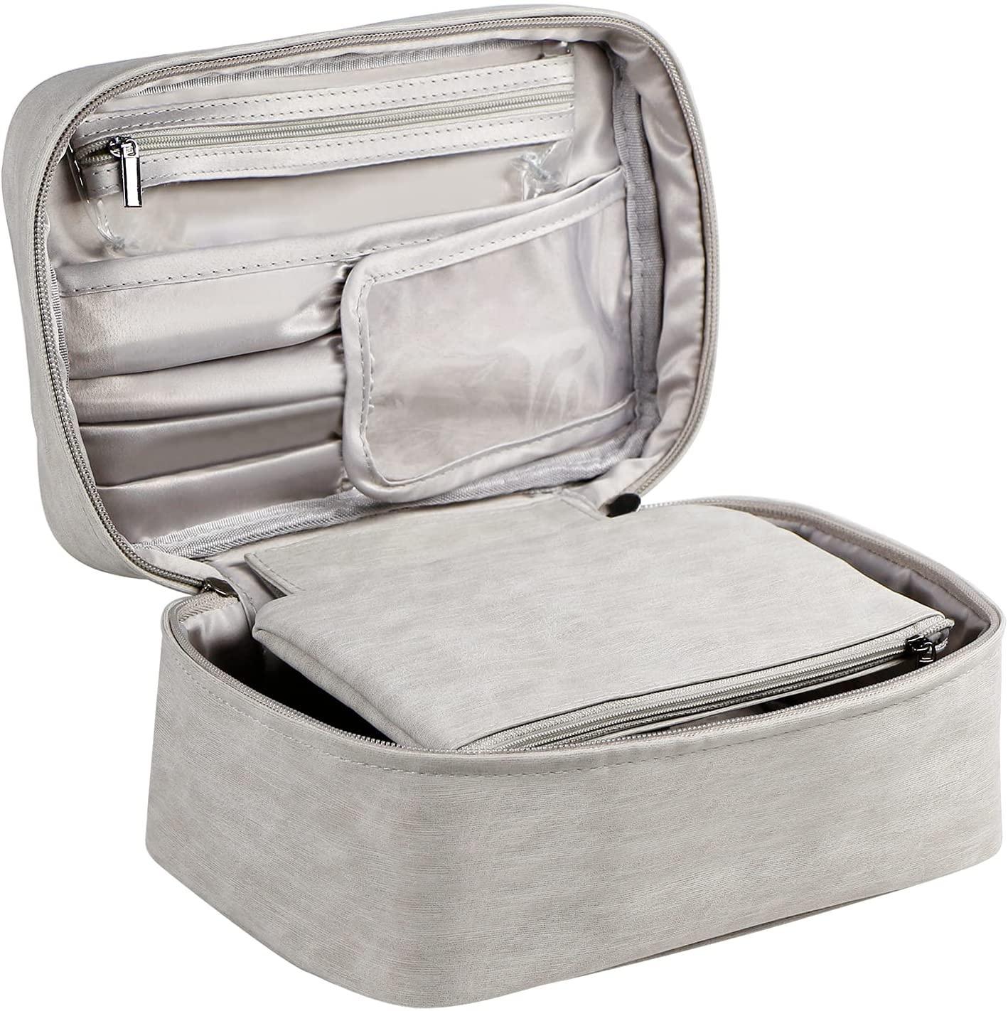  전문 메이크업 아티스트 가방 브러시 홀더와 세면 용품 가방