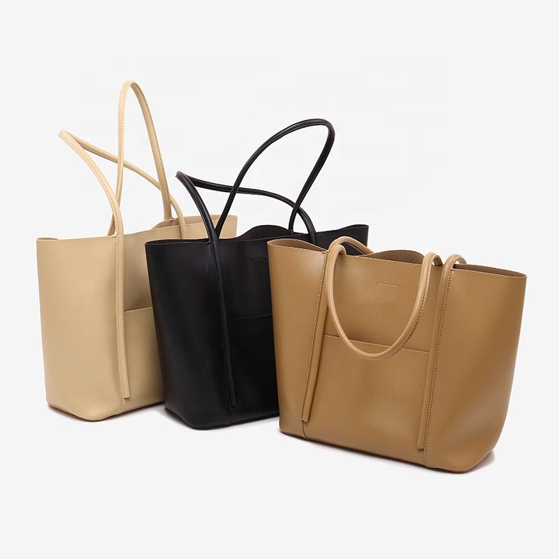 디자이너 큰 공간  가죽  럭셔리 패션 PU  토트 백