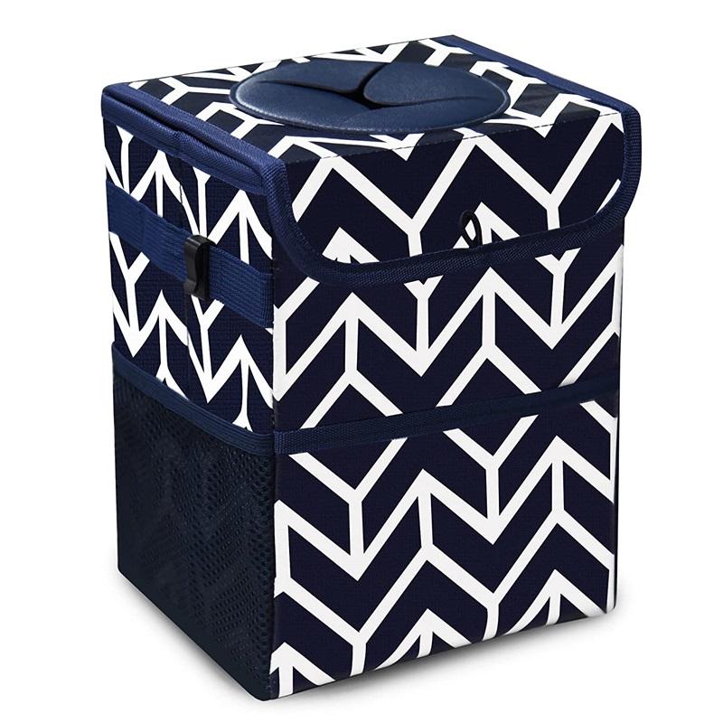 L홀더  박스 빨 수있는 친환경  쓰레기 봉투 자동차 쓰레기통 