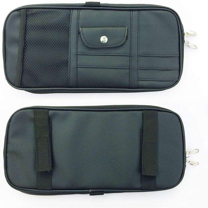 다기능 Pu 자동차 액세서리 포켓 자동 썬 바이저 가방