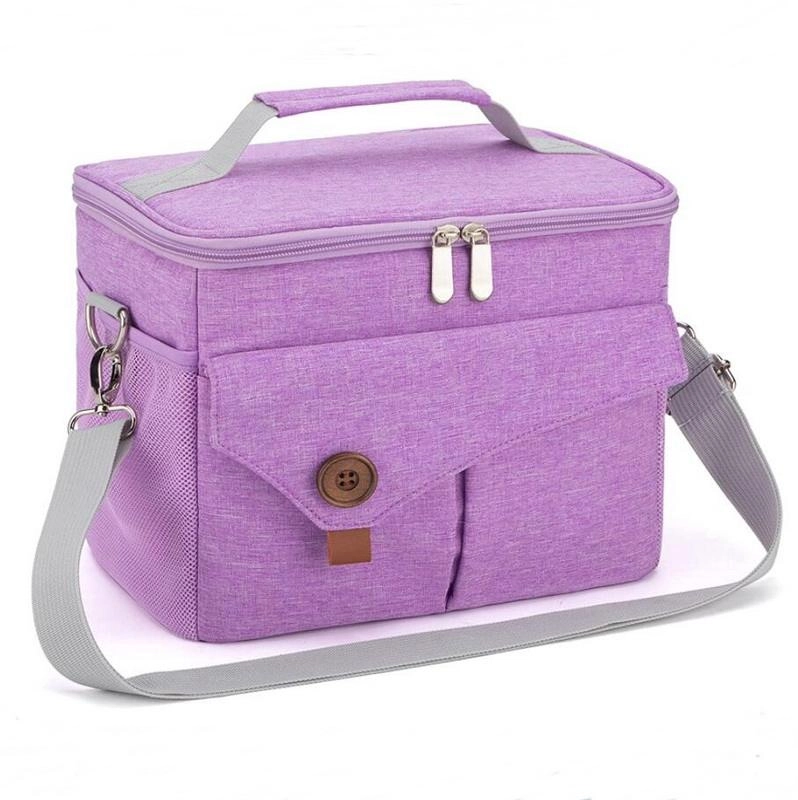 학교 여행 사무실 피크닉 절연 도시락 토트 점심 가방 