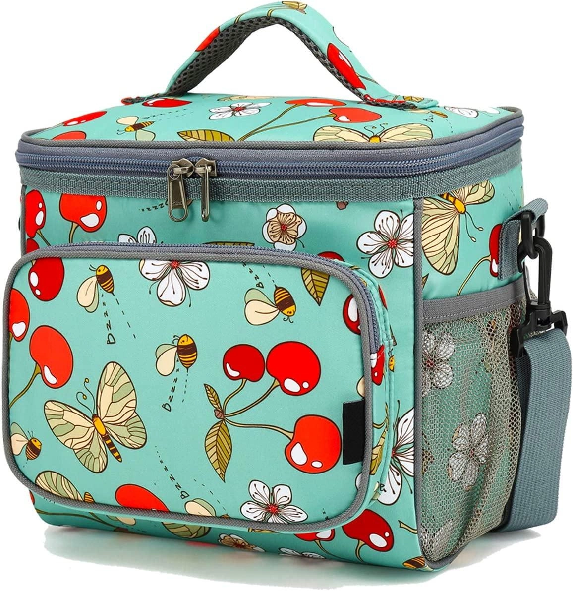 조정 가능한 어깨 끈 성인 대형 점심 쿨러 가방