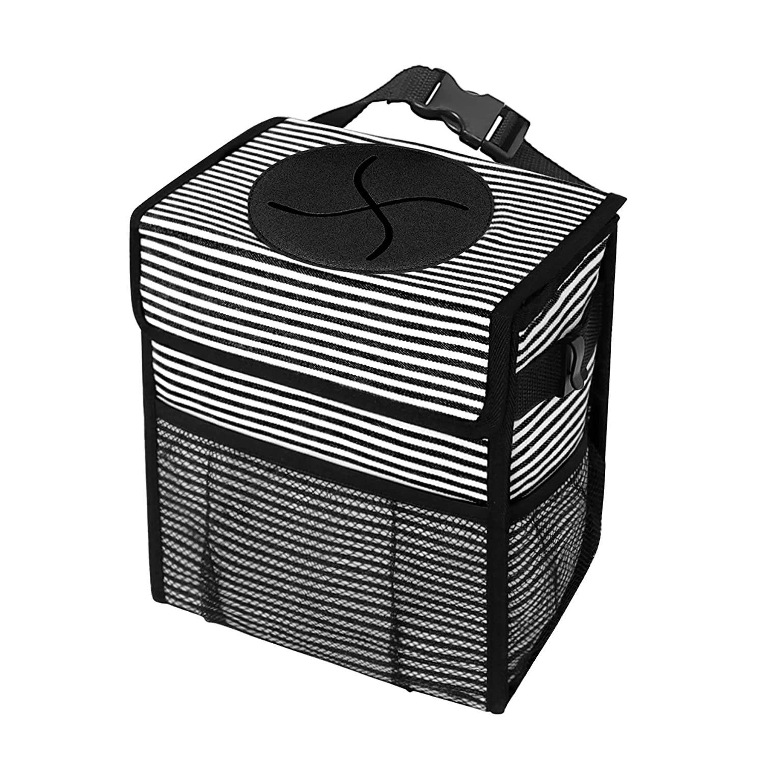 뚜껑 및  홀더가 있는누출 방지 자동차 부품 쓰레기 박스