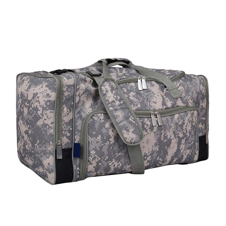 소년 포켓 어깨 방수 스포츠  위장 스포츠 체육관 토트 백