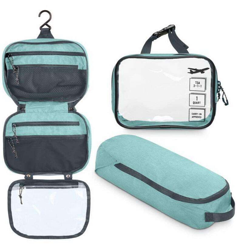  3 1 주최자 화장품 메이크업 세면 용품 보관  PVC 가방