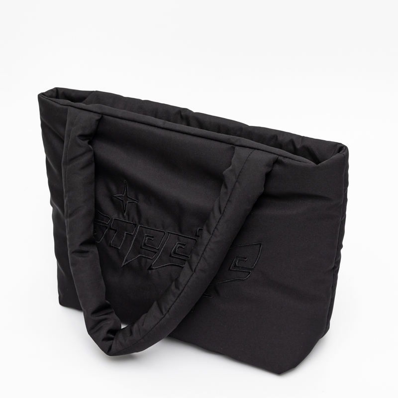 미디엄 패딩 퍼피 숄더백 경량 패딩 퍼퍼 토트 백 