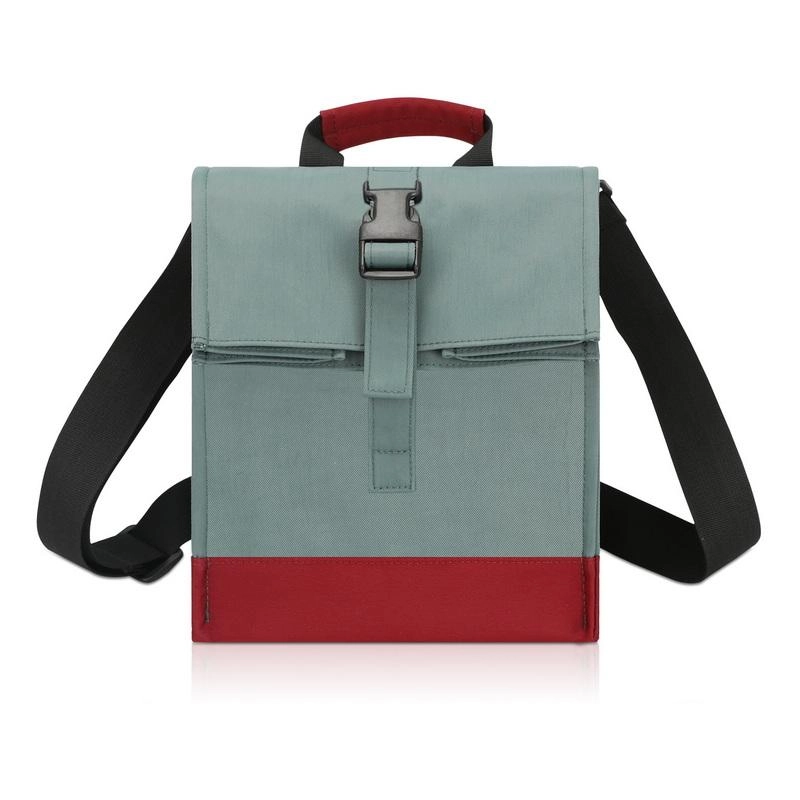 내구성이 뛰어난 휴대용 알루미늄 호일 절연 열 점심 크로스 바디 쿨러 백