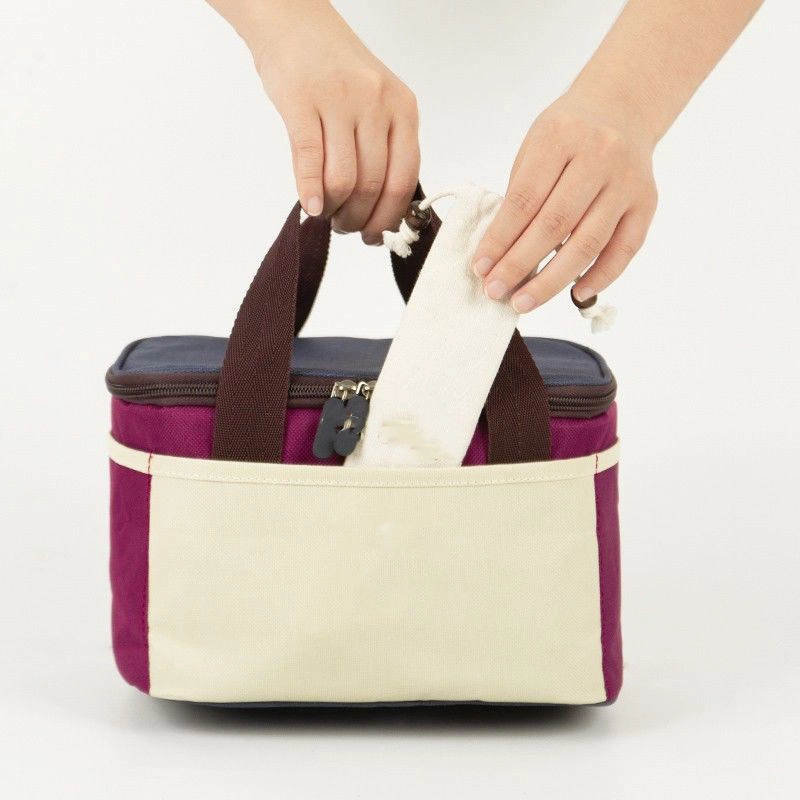 절연 패션 알루미늄 호일 핸드 캐리 쿨러 가방