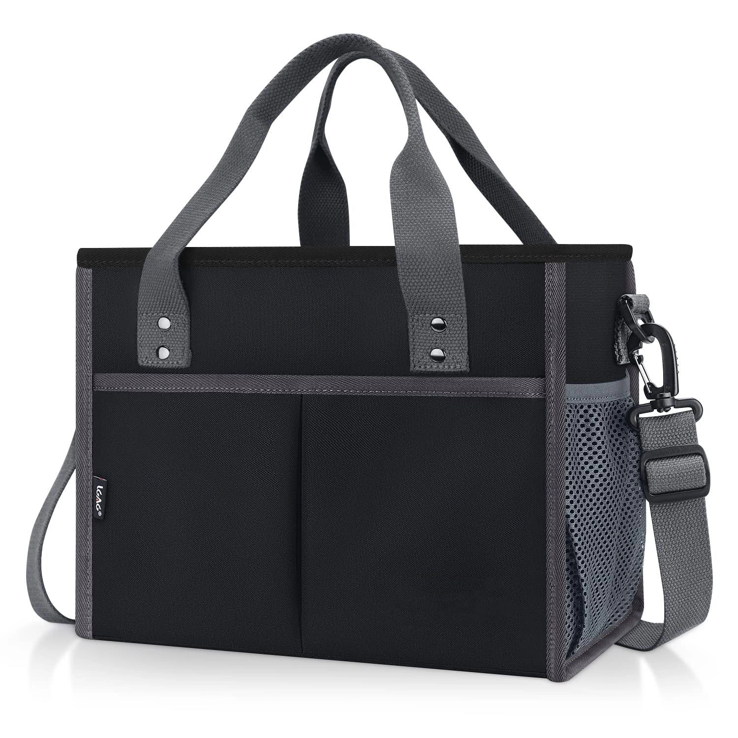 누출 방지 재사용 가능한 도시락, 조정 가능한 어깨 끈이있는 소프트 쿨러 백