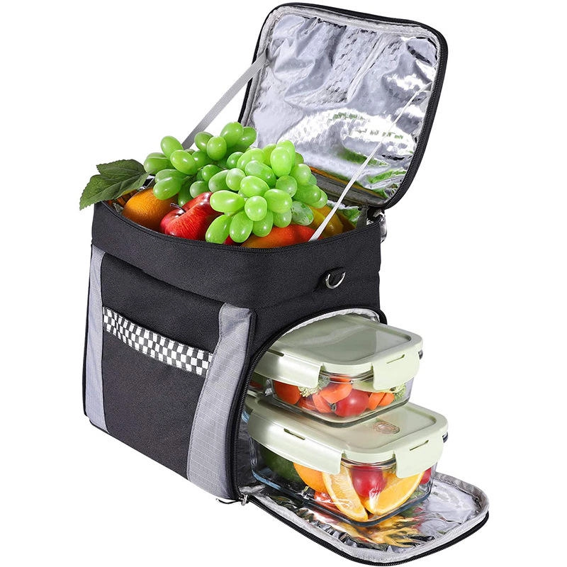 누출 방지 재사용 가능한 휴대용 절연 냉장 야외 피크닉 쿨러 백 