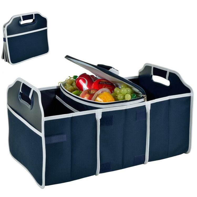 고품질 헤비 듀티 3 구획 휴대용  보관함 자동차 트렁크  쿨러 접이식