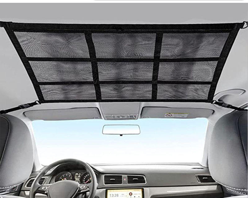 자동차화물 조정 가능한 더블 자동차 천장 스토리지 그물