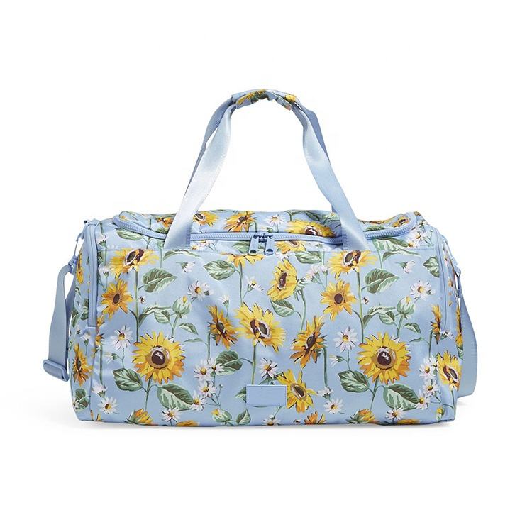 휴대용 방수 여행 체육관 신발 주머니를 가진  스포츠  백 