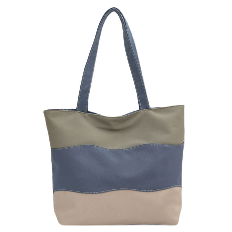 대형 캔버스 숄더 토트 백  대형 캐주얼  작업 가방 