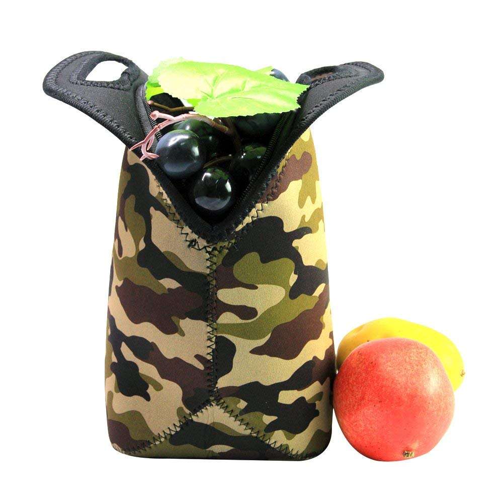 네오프렌 맞춤형 위장 휴대용 절연 점심 쿨러 백 쿨러 토트 백