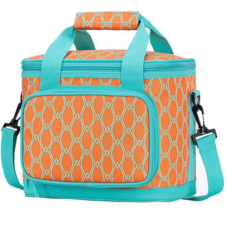 누수 방지 쿨러 토트 백을위한 맞춤형 절연 점심 쿨러 백 