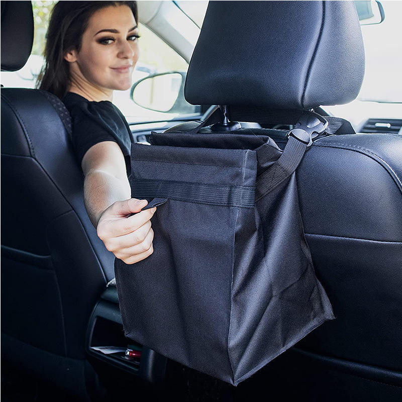  맞춤형 옥스포드 천 차량 청소  접이식 쓰레기통