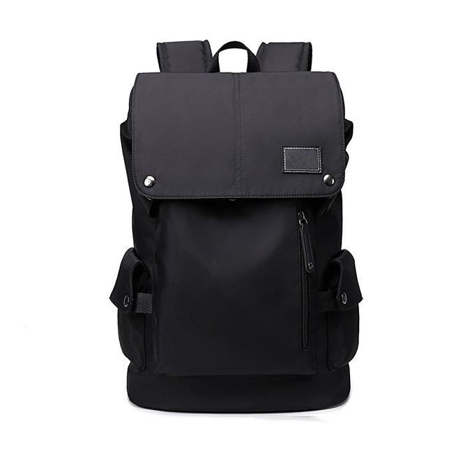  회색 유행 방수 학생  usb 노트북 큰 학교 책가방