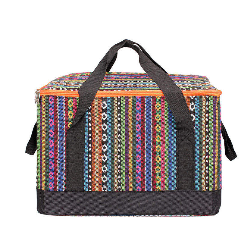 다기능 점심 가방 피크닉 상자 얼음 패키지 냉각기 가방 전체 인쇄