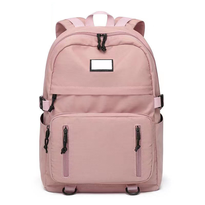 여행 노트북 배낭 경량 캐주얼  핑크 컬러 학교 배낭