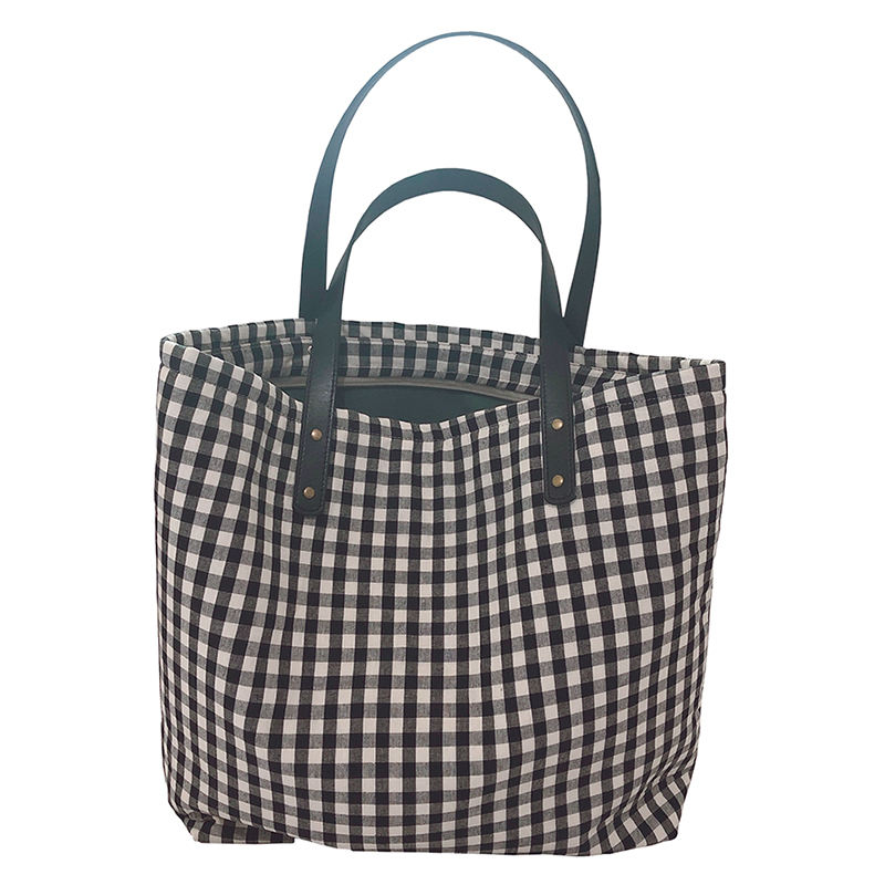 여자 환경 친화적 코튼 토트 인쇄 캐주얼 숄더백 핸드백