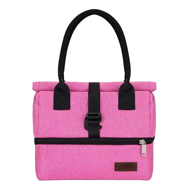 초대형 절연 쿨러 런치 토트 백 