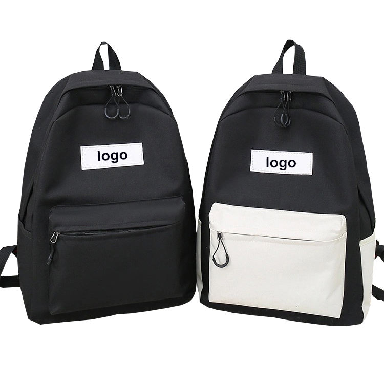 세련된 블랙 여행 대학생  경량 노트북 가방