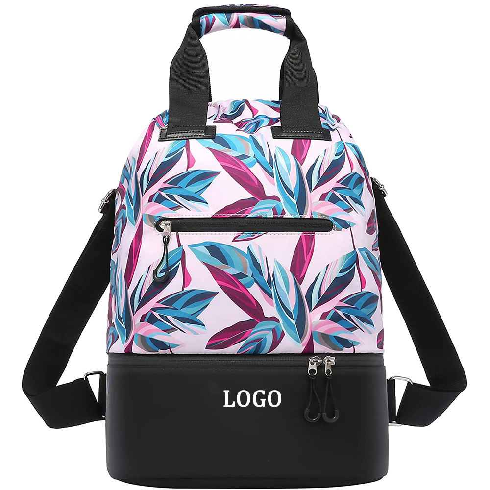  방수 체육관 졸라 매는 끈 배낭 요가, 신발 칸막이가있는  여행 