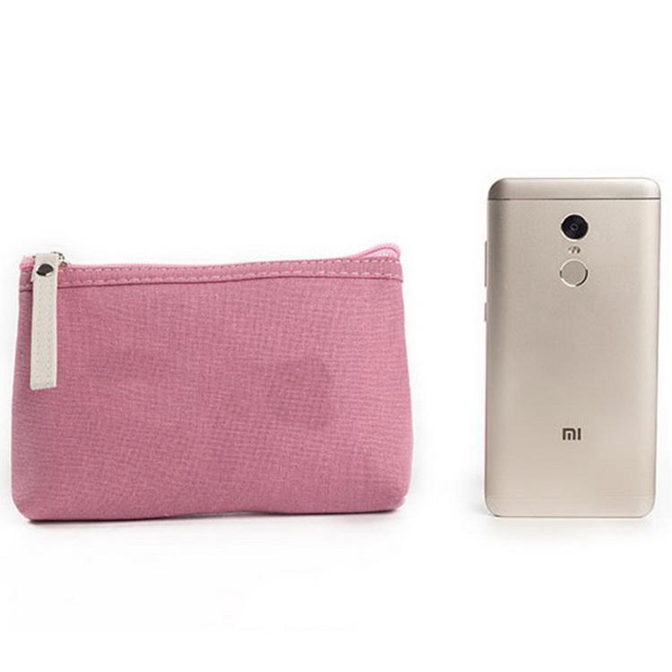 지퍼를 가진 화장품을 위한 주문 로고 공장 가격 도매 간단한 편평한 면 화포 주머니