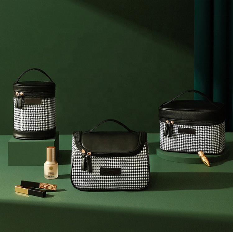 패턴 숙녀 휴대용 야외 여행 화장품 가방