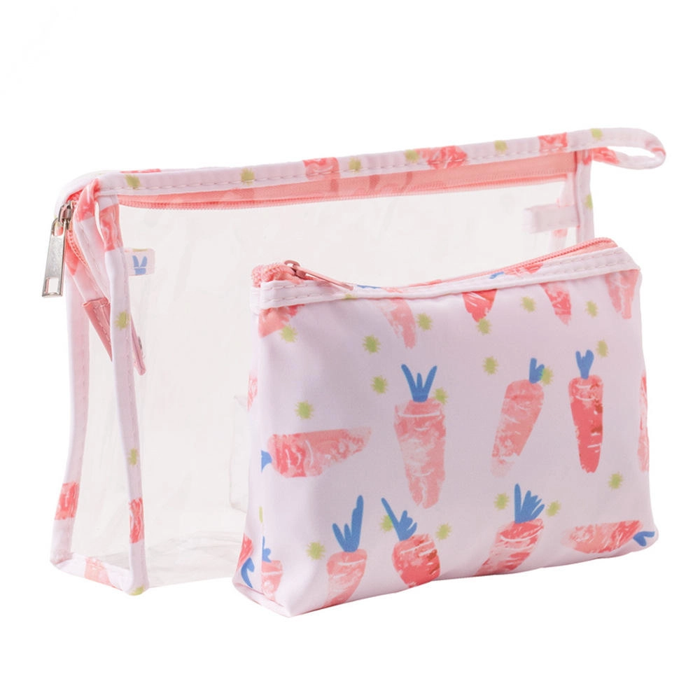 인쇄 화장용 여행 주머니