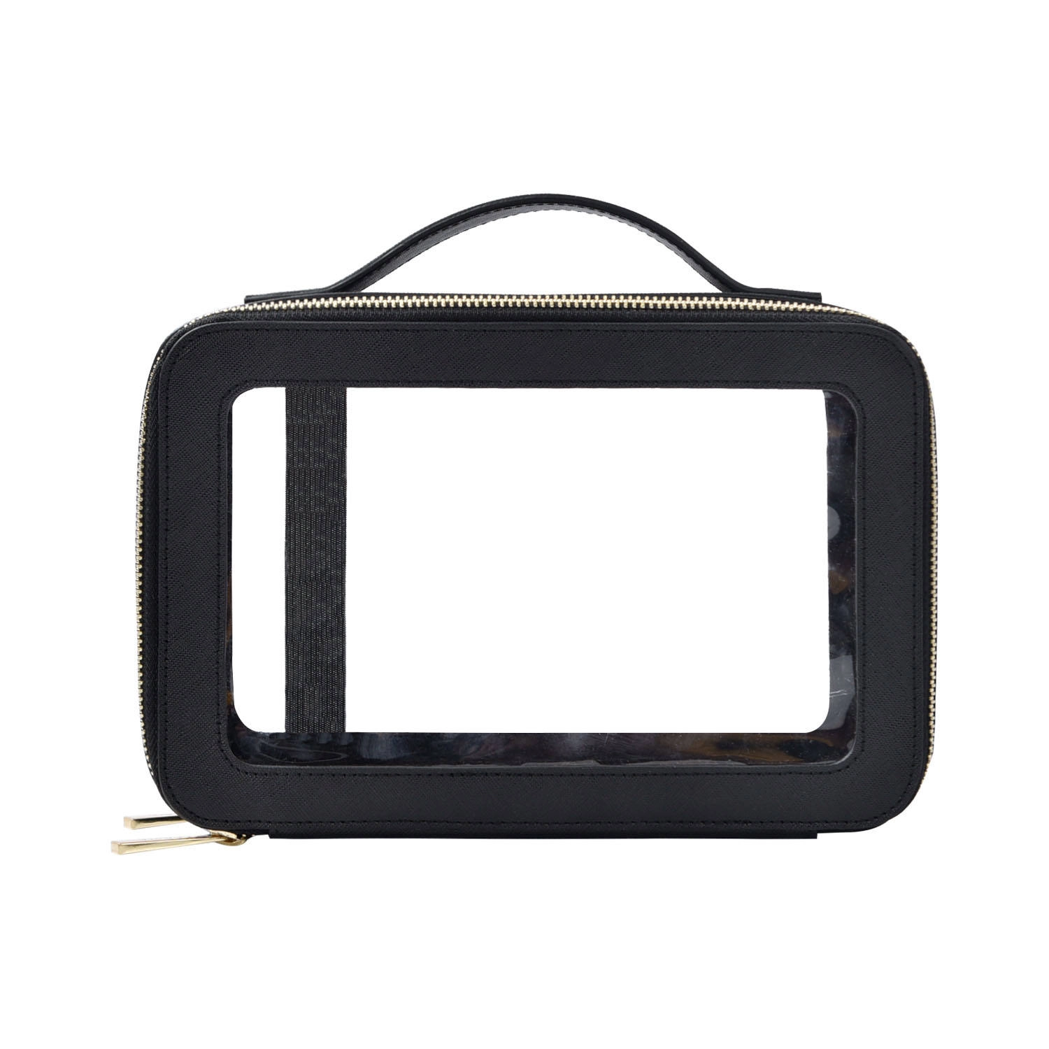 명확한 메이크업 가방