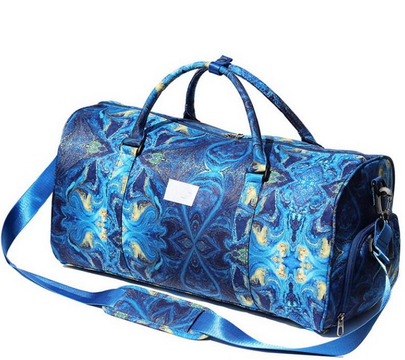 여성 숙녀 여행  스포츠 듀펠 젖은 주머니 가방