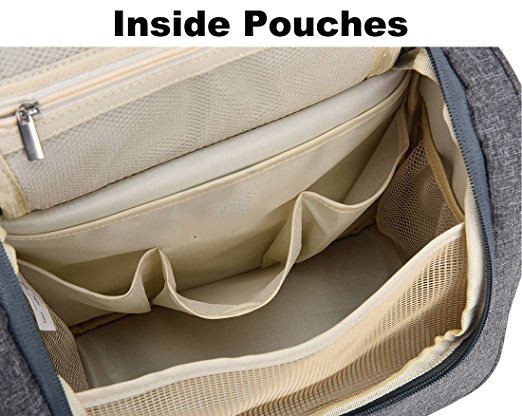 행잉 여행 세면도구 키트 가방 화장품, 메이크업 및 세면도구 정리함