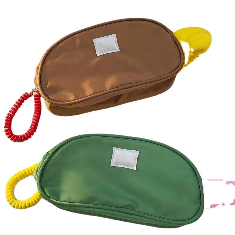 휴대용 고품질 폴리 에스터 여행 세면 용품 메이크업 화장품 파우치 가방