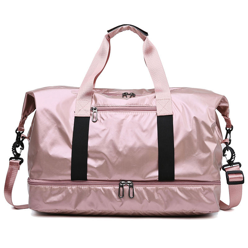 여성 30L 대형 여행  방수 체육관  신발 수납 공간  토트 백